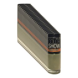 Vernis Colorshow Vintage Leather 208 Sage Staple Green – Lot de 25