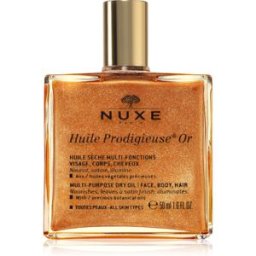 Nuxe Huile Prodigieuse Or huile sèche multifonctionnelle aux paillettes visage, corps et cheveux 50 ml