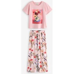 B by Ted Baker Ensemble T-shirt et pyjama B by Ted Baker en coton et viscose rose à fleurs Rose FR 40 (EU 38)