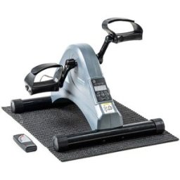 Innovagoods - Pédalier électrique assisté pour bras et jambes avec tapis et télécommande Velora gris/noir - 36,5 x 30 x 39,5 cm OS