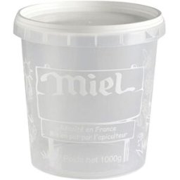 Nicot - Fabricant Français de Matériel Apicole en Plastique 300 pots Nicot Miel 1kg (PAL)