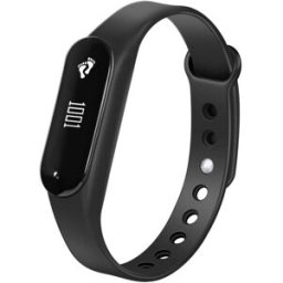 YONIS Bracelet Connecté Sport Ios Android Montre Tactile Cardio Appel Ip65 Noir