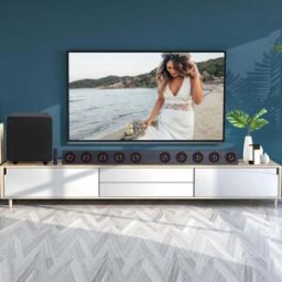 YONIS Barre De Son Bluetooth 40w Audio 3d Subwoofer Télécommande Optique Coaxial Tf