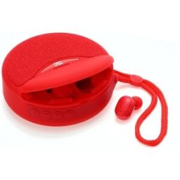 YONIS Enceinte Bluetooth 2-en-1 & Casque Sans Fil Autonomie 10m Fonction Mains-libres Fm