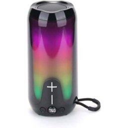 YONIS Enceinte Bluetooth Portable Led Haut-parleur Sans Fil Subwoofer Extérieur Tws