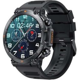 YONIS Montre Connectée Smart 1.39' Suivi Santé Cardio Pression Oxygène Bluetooth Musique