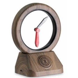 YONIS Enceinte Bluetooth Rétro Suspendue Haut-parleur Sans Fil Speaker Oak