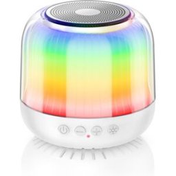 YONIS Enceinte Bluetooth Led Rgb Tws Basses Puissantes Autonomie Longue Portative