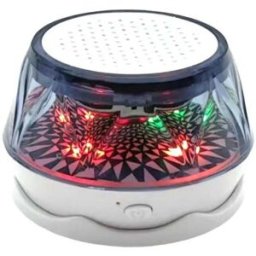 YONIS Mini Enceinte Bluetooth Sans Fil Rgb Atmosphère Lumière Portable 3w 70db