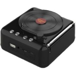 YONIS Enceinte Bluetooth Vintage Hifi 10h Autonomie Connexion Multiple