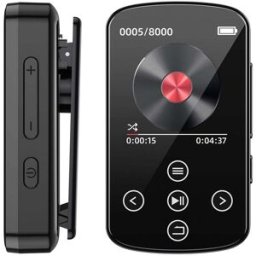 YONIS Lecteur Mp3 Bluetooth 128gb Écran Tactile Sport Hifi Son Immersif