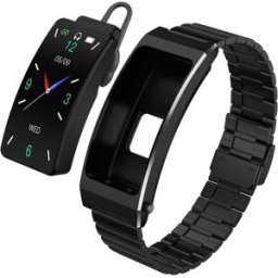 YONIS Bracelet Connecté Élégant Suivi Sommeil Et Oxygène Sanguin Écran Tft 1.14