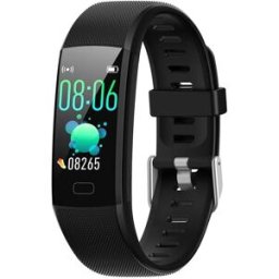 YONIS Bracelet Connecté Multifonction Écran Couleur Suivi Santé Sommeil Compatibilité Ios Android