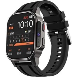 YONIS Montre Connectée 4g Avec Carte Sim Caméra Écran Amoled Ip67
