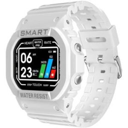 YONIS Montre Connectée Ip68 Étanche Écran Tft Bluetooth Musique Moniteur Sommeil Cardiaque