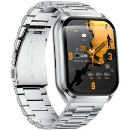 YONIS Montre Connectée Écran Ips Incurvé 1,83 Pouce Batterie 1000 Mah Ip68