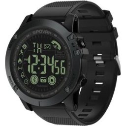 YONIS Montre Connectée Étanche 50m Bluetooth Alarme Podomètre Contrôle Caméra