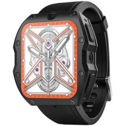 YONIS Montre Connectée Android 4g Écran 1.99 Pouce Double Caméra Ip68