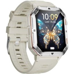 YONIS Montre Connectée Écran Ips 2.01 Pouces Batterie 1000 Mah Lampe Torche