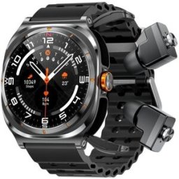 YONIS Montre Connectée Avec Écouteurs Intégrés Écran 1.53 Pouces Nfc Bluetooth