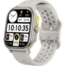 YONIS Montre Connectée Écran Amoled Hd 2.06 Pouces Bluetooth Étanche