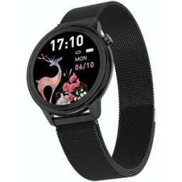 YONIS Montre Femme Ip68 Étanche Suivi Santé Cycle Menstruel Écran Tft 1.3