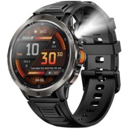 YONIS Montre Connectée Écran Tft 1.7 Pouce Avec Molette Latérale Batterie 1000 Mah 3atm