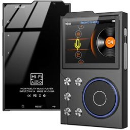 YONIS Lecteur Mp3 Bluetooth Haute Qualité Sonore 16gb Extensible 128gb 24h Autonomie