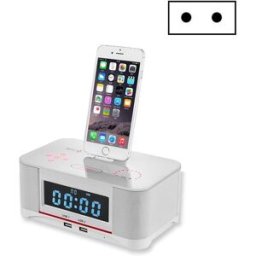 YONIS Enceinte Bluetooth Nfc Avec Radio-réveil Double Alarme 10 W
