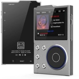 YONIS Lecteur Mp3 Bluetooth Haute Qualité Sonore 16gb Extensible 128gb 24h Autonomie