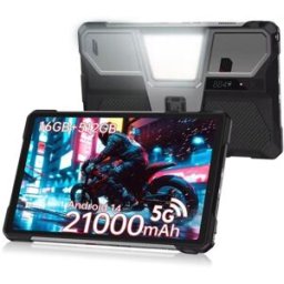 YONIS Tablette Tactile 5g 16gb+512gb Avec Projecteur Écran 10.95 Pouces Android 14