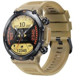 YONIS Montre Connectée Smart 1.39' Suivi Santé Cardio Pression Oxygène Bluetooth Musique