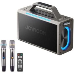 YONIS Enceinte Bluetooth Double Micro 150w Avec Microphones Sans Fil Et Effets Basse