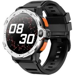 YONIS Montre Connectée Android 4g Écran Hd 1.54' Tactile Gps Caméra Double Sim 2gb 16gb