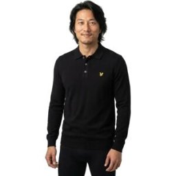 Lyle & Scott Pull Kn2112vc Jet Black L Homme