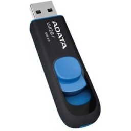 Adata Clé Usb Dashdrive Uv128 32gb Black / Blue One Size unisex