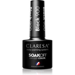 Claresa SoakOff UV/LED Color Black vernis à ongles gel teinte 900 5 g