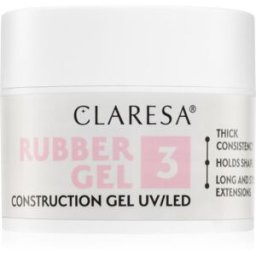 Claresa Rubber Gel Construction Gel UV/LED vernis à ongles gel pour des ongles longs teinte 03 12 g