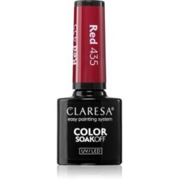 Claresa SoakOff UV/LED Color Warm Feelings vernis à ongles gel teinte Red 435 5 g