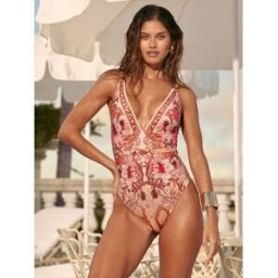 lipsy Maillot de bain imprimé Lipsy Marella Rose FR 42 (EU 40)