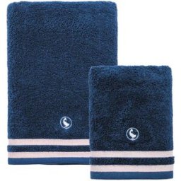 El Ganso Ensemble De Serviettes Bath + Hands 2 Unités Blue One Size