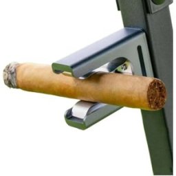 INF Porte-cigare magnétique avec récupérateur de cendres en alliage d'aluminium pour chariot de golf et extérieur Gris