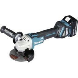 Meuleuse dangle sans fil Makita DGA511RTJ DGA511RTJ 125 mm + 2 batteries, + chargeur, + mallette 18 V 5 Ah