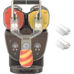 Machine à granités et boissons glacées NINJA SLUSHi Twist - Mocha Moka FS702EUBR par SharkNinja