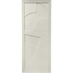 Likya Atelier Tableau en bois blanc oyster 60 x 150 cm Verto - Likya
