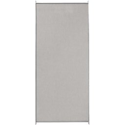 Tableau d'affichage mural rectangulaire en liège beige et aluminium brossé 45 x 5 x 104 cm Lager - Ferm Living