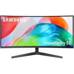 Samsung Écran Incurvé Viewfinity S5 S34h550gau 34´´ Uwqhd Va Led 120hz Black One Size unisex