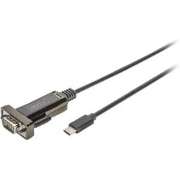 Digitus Câble Usb Vers Rs232 Da-70166 Black / Silver One Size unisex