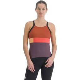 Sportful Top De Sport Snap Huckleberry / Cayenna Red M