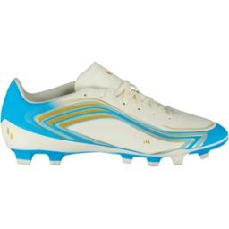 Adidas Chaussures De Football F50 Messi Club Fg/mg Ivory / Semi Blue Burst / Icey Blue EU 46 Homme,Femme